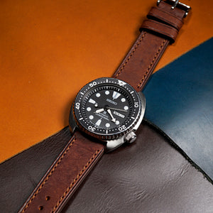 Emery Signature Pueblo Leather Strap in Brown (22mm)