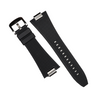 Waffle FKM Rubber Strap in Black for Tissot PRX