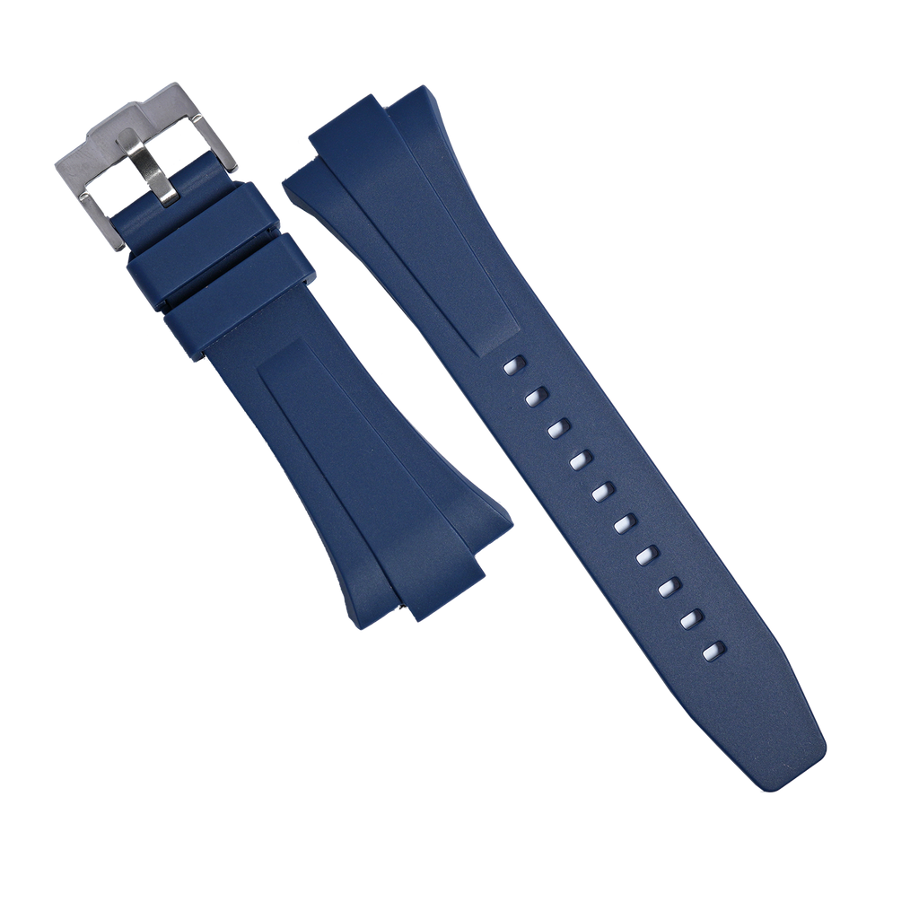 Flex Rubber Strap in Navy for Tissot PRX