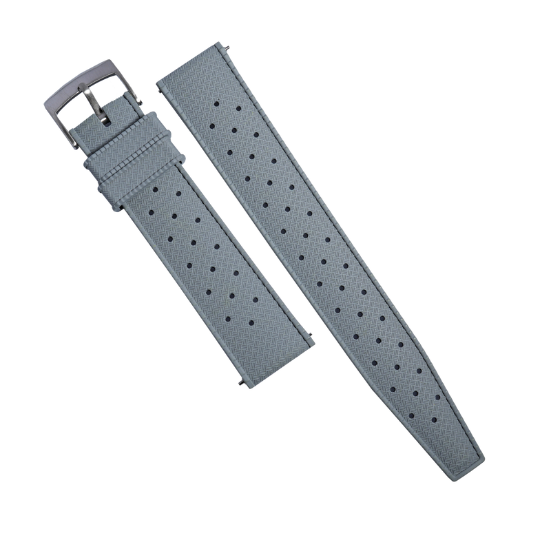 Tropic FKM Rubber Strap in Grey