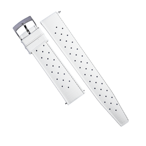 Tropic FKM Rubber Strap in White