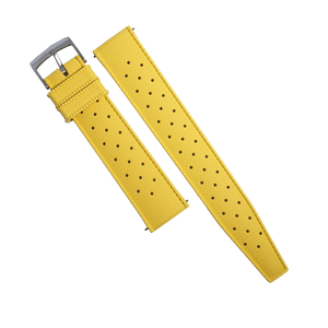 Tropic FKM Rubber Strap in Yellow