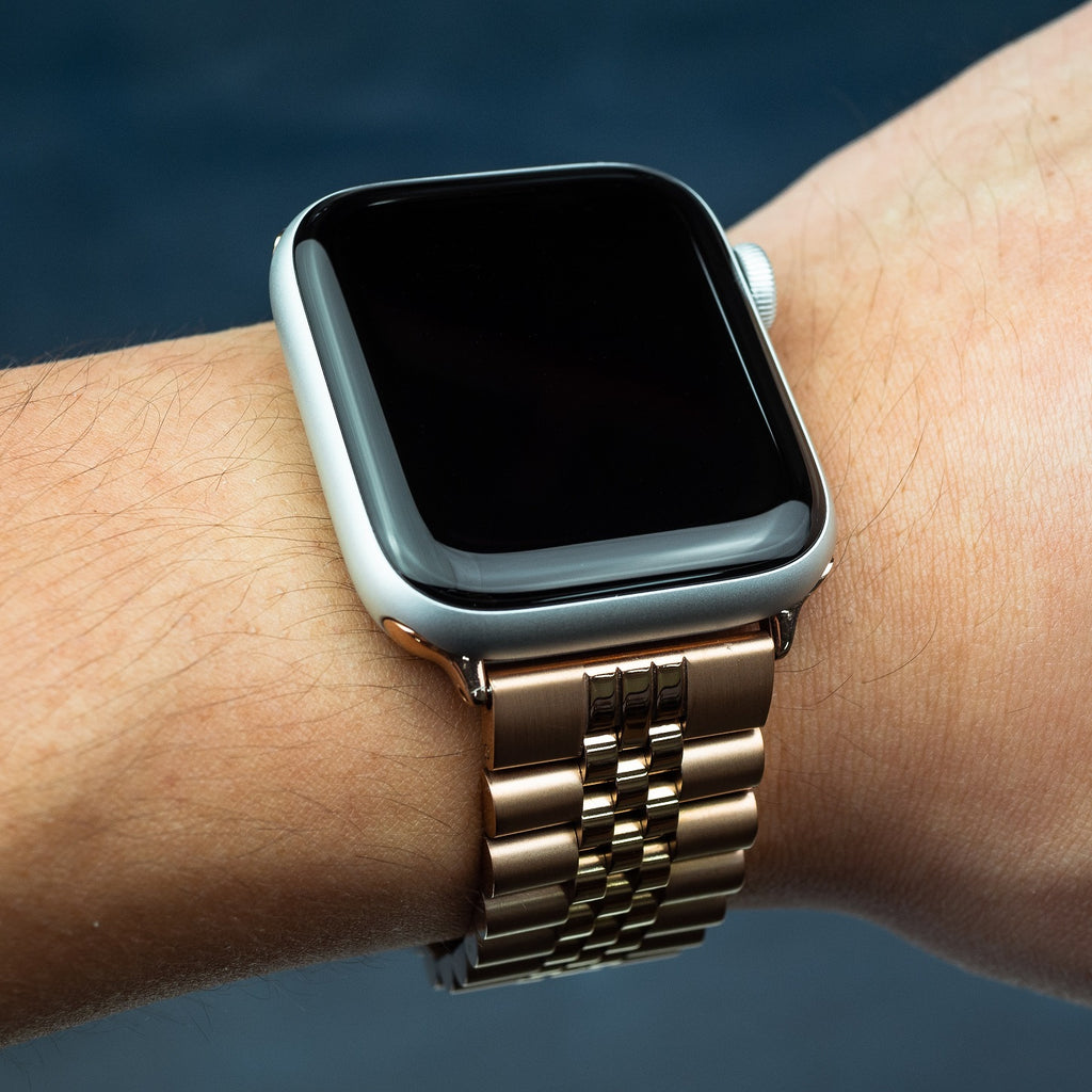 Apple Watch Jubilee Metal Strap in Rose Gold (38, 40, 41mm)
