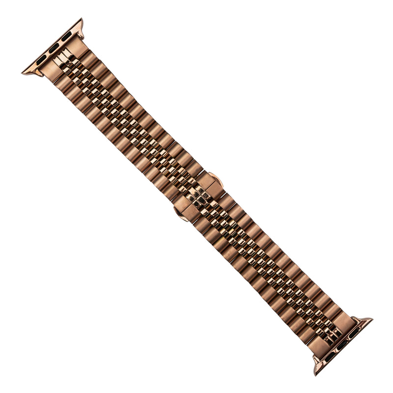 Apple Watch Jubilee Metal Strap in Rose Gold (42, 44, 45, 49mm)