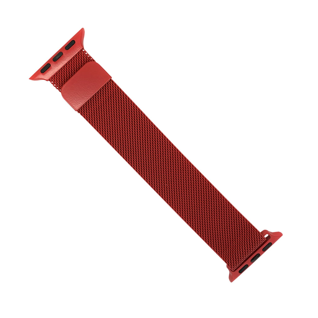 Apple Watch Milanese Mesh Strap in Red (38, 40, 41mm)