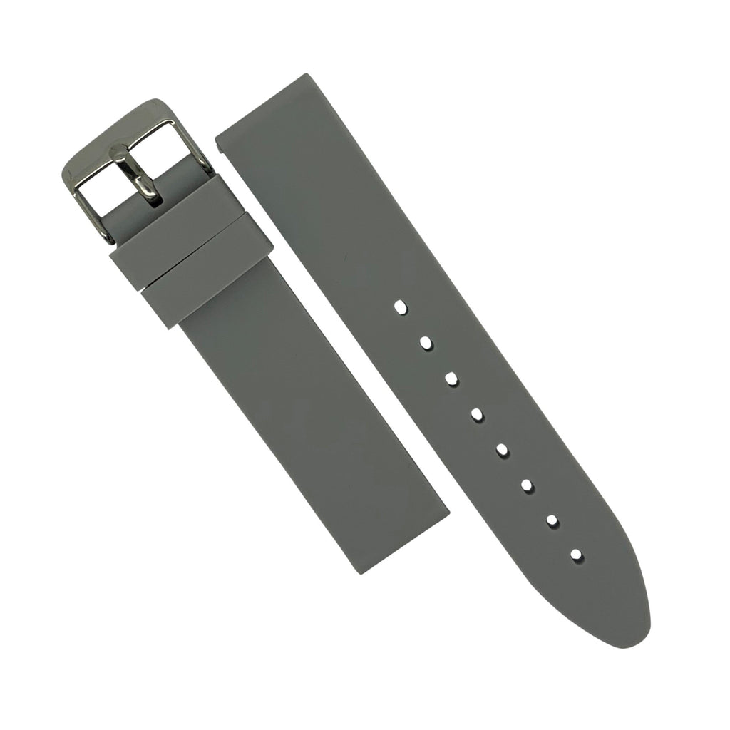 Basic Rubber Strap in Grey (18mm)