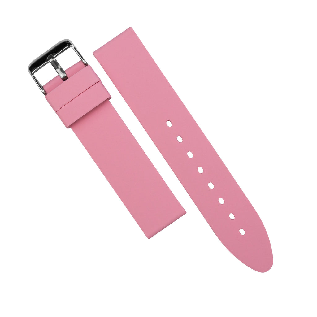 Basic Rubber Strap in Pink (18mm)