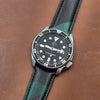 Emery Classic LPA Camo Leather Strap in Green Camo (21mm)