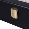 Wooden Watch Box in Black (6 Watch Slots)