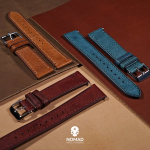 Emery Signature Pueblo Leather Strap in Cognac (20mm)