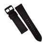 Emery Chèvre Leather Strap in Brown w/ Black Buckle (22mm) - Nomad watch Works