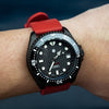 FKM Rubber Strap in Red (20mm)