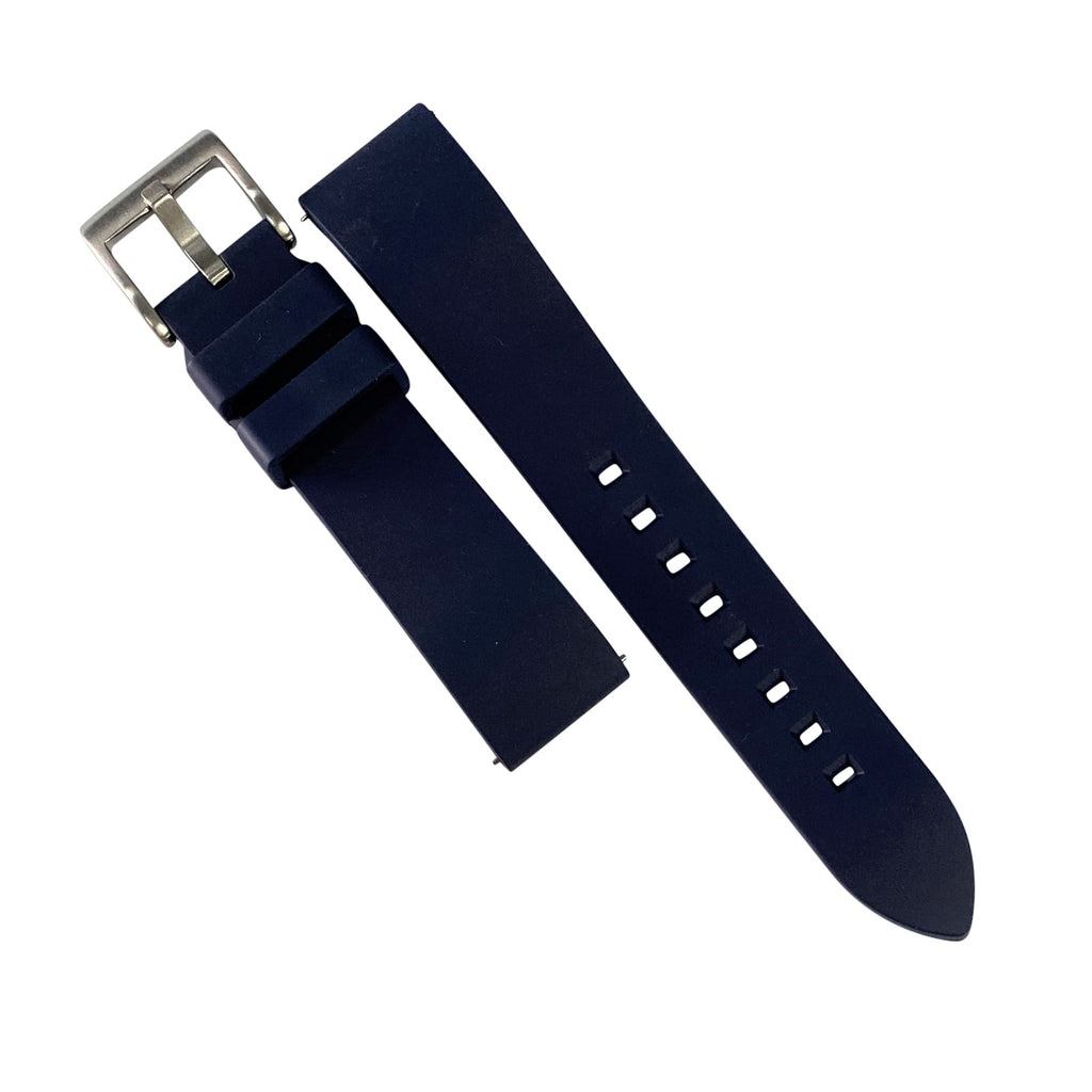 FKM Rubber Strap in Navy (22mm)