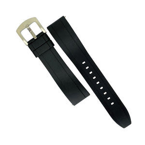 Flex Rubber Strap in Black (20mm)