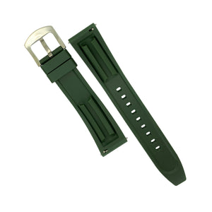 Flex Rubber Strap in Green (20mm)