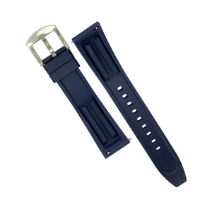 Flex Rubber Strap in Navy (20mm)