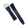 Flex Rubber Strap in Navy (22mm)