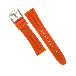 Flex Rubber Strap in Orange (20mm)