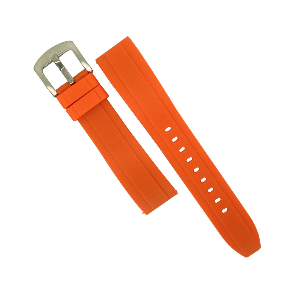 Flex Rubber Strap in Orange (20mm)