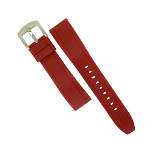 Flex Rubber Strap in Red (22mm)