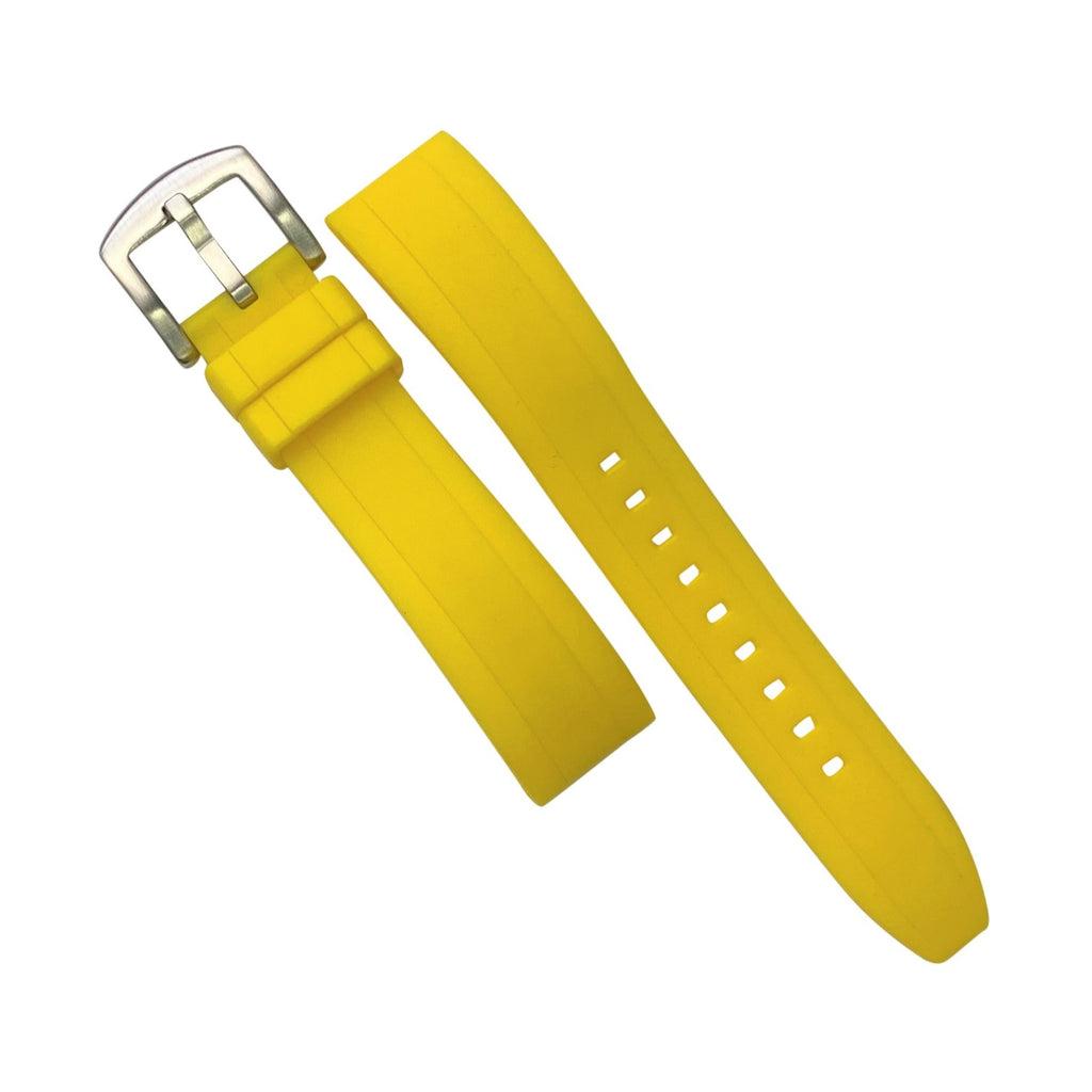 Flex Rubber Strap in Yellow (20mm)