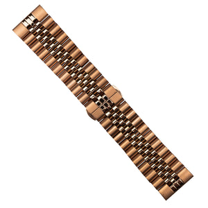 Jubilee Metal Strap in Rose Gold (22mm)