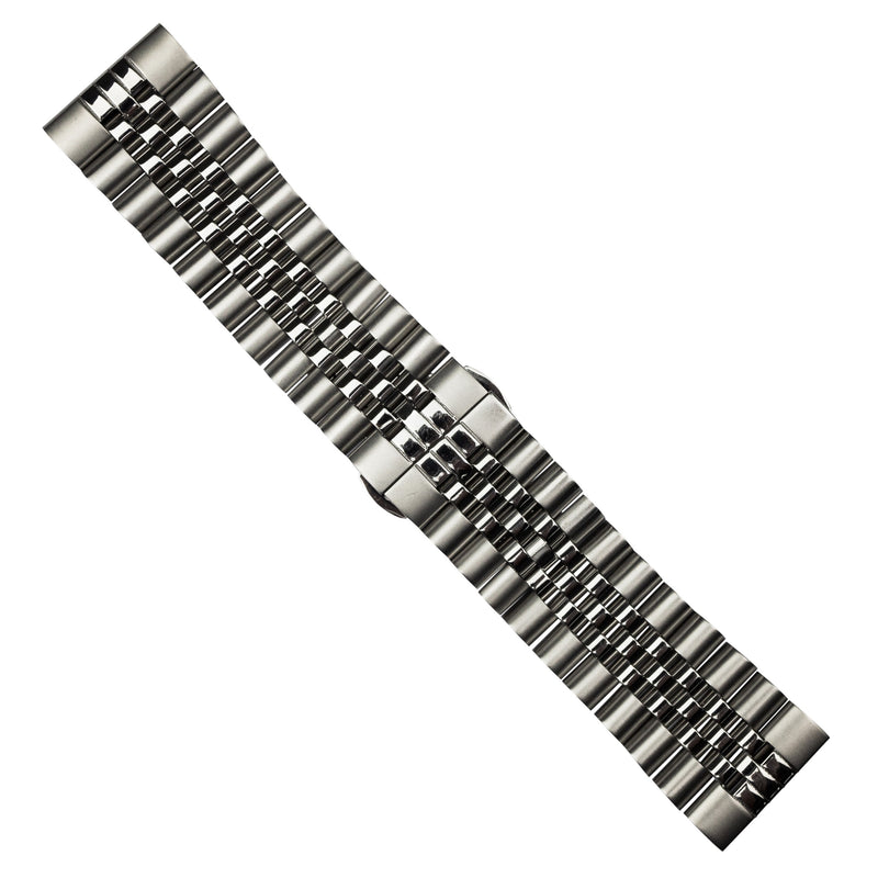 Jubilee Metal Strap in Silver (20mm) – Nomad Watch Works ID