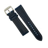 Performax Matt Leather Hybrid Strap in Navy (20mm)