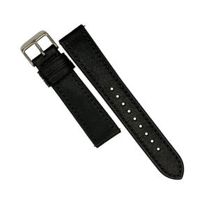 Emery Signature Pueblo Leather Strap in Black (18mm)