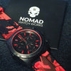 V3 Rubber Strap in Red Camo with Pre-V PVD Black Buckle (22mm)