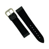 Performax Carbon Embossed Leather Hybrid Strap in Black Stitching (20mm)