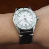 Emery Vintage Buttero Leather Strap in Black (22mm)