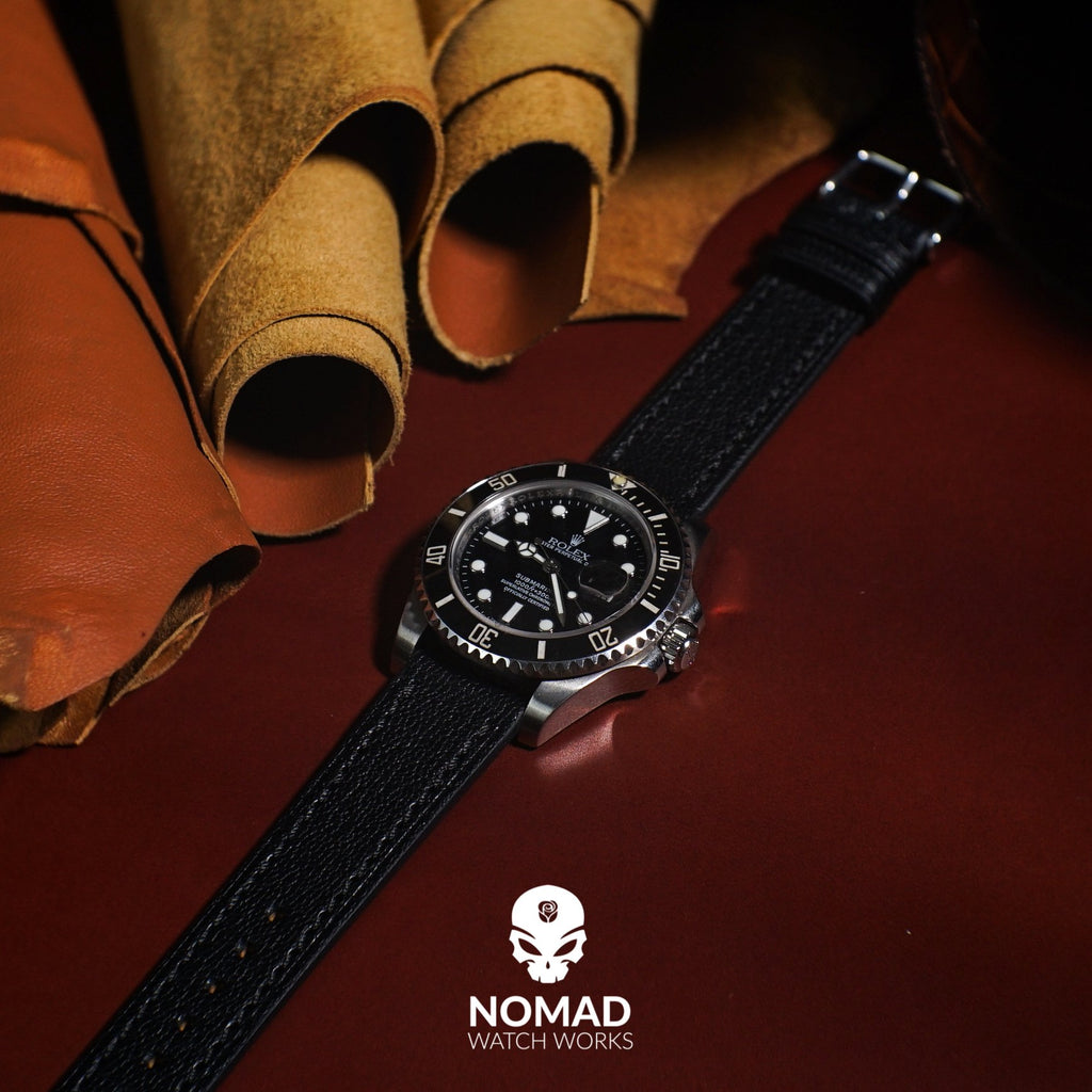 Dress Epsom Leather Strap in Black – Nomad Watch Works Intl